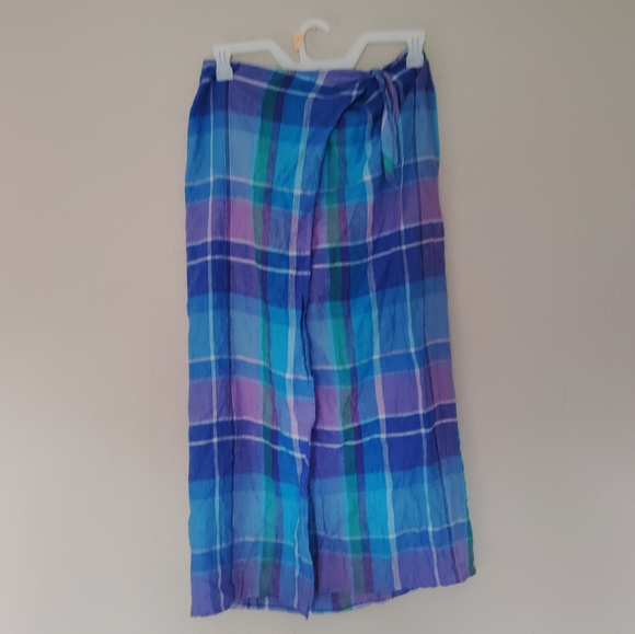 Vintage Linen Ralph Lauren Sarong - Picture 2 of 5